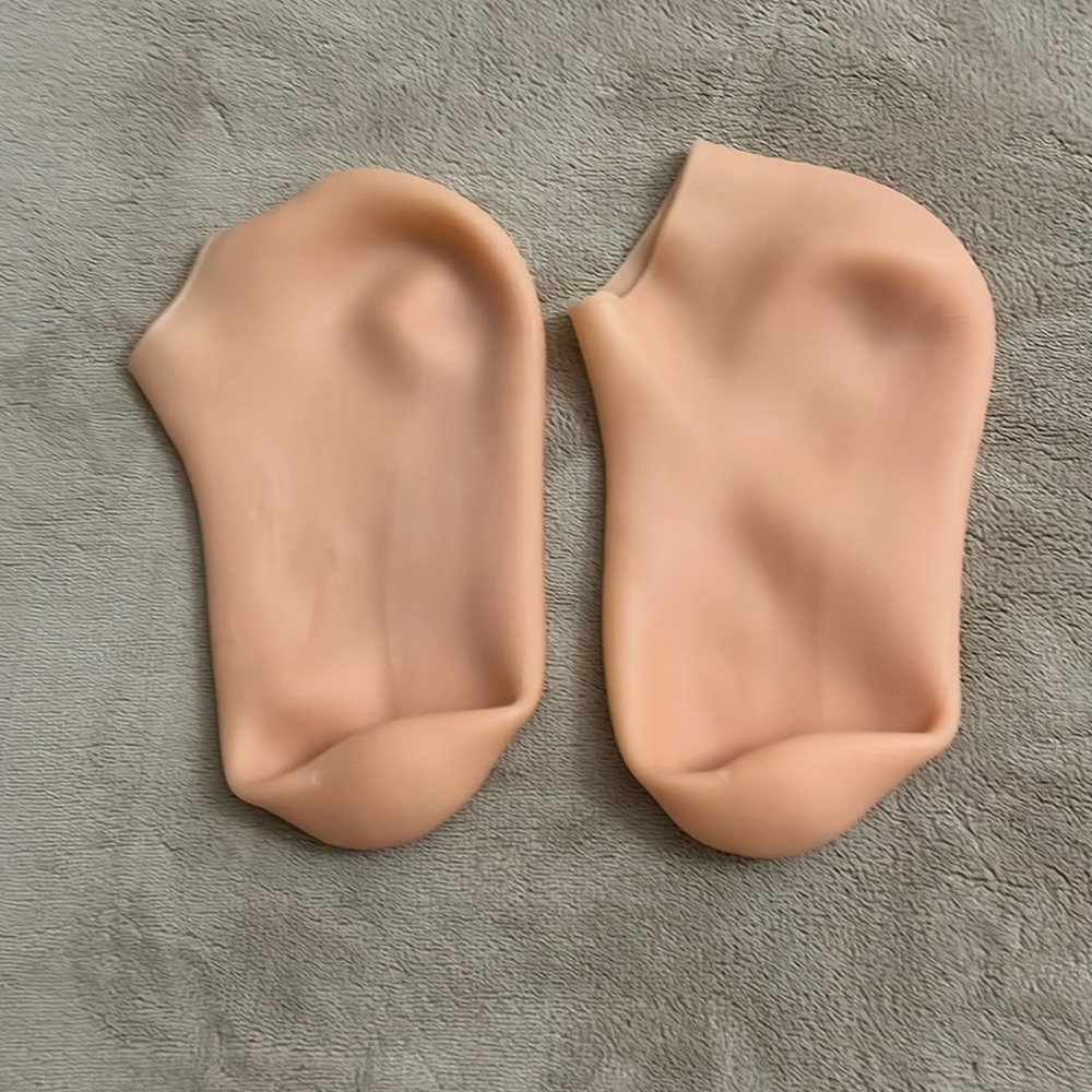 Women Silicone aPair if Socks One Size